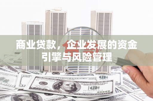 大东商业贷款，企业发展的资金引擎与风险管理