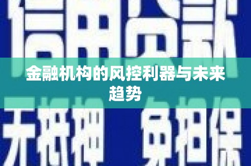 大东金融机构的风控利器与未来趋势