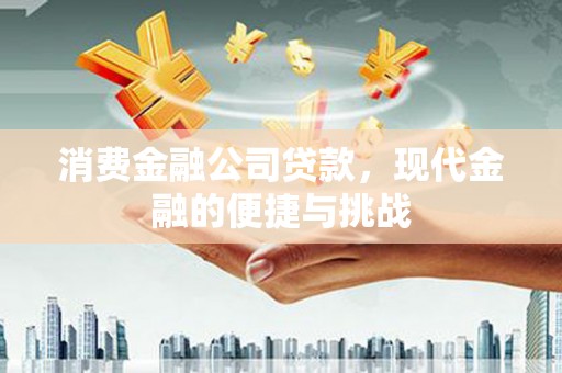 大东消费金融公司贷款，现代金融的便捷与挑战