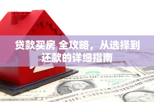 大东贷款买房 全攻略，从选择到还款的详细指南
