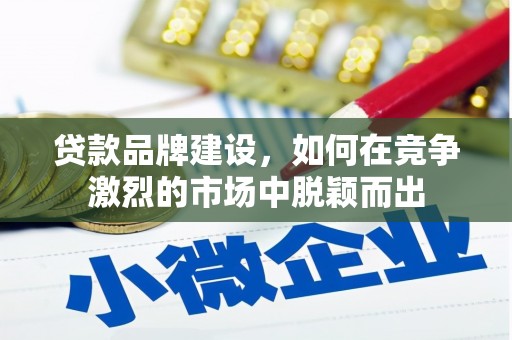 大东贷款品牌建设，如何在竞争激烈的市场中脱颖而出