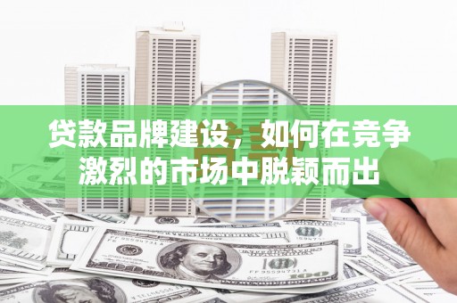 大东贷款品牌建设，如何在竞争激烈的市场中脱颖而出