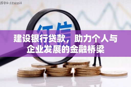 大东建设银行贷款，助力个人与企业发展的金融桥梁