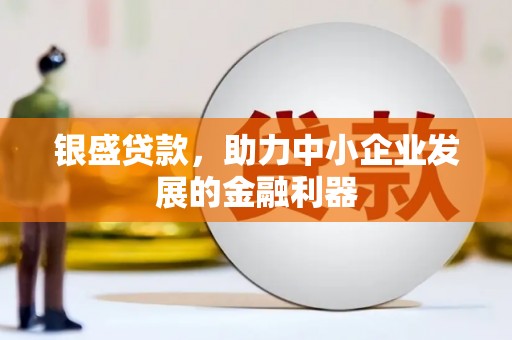 大东银盛贷款，助力中小企业发展的金融利器