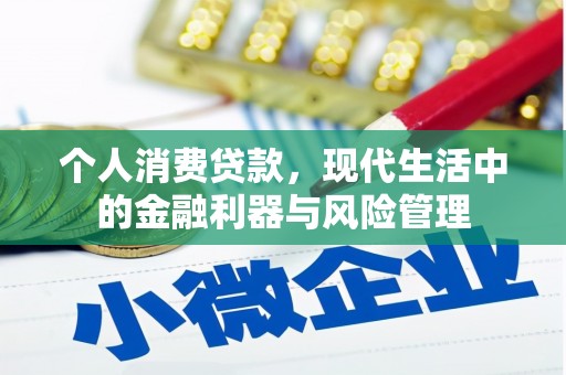 大东个人消费贷款，现代生活中的金融利器与风险管理