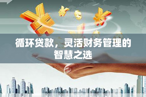 大东循环贷款，灵活财务管理的智慧之选