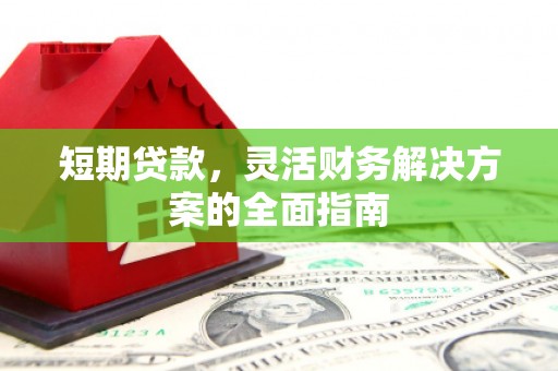 大东短期贷款，灵活财务解决方案的全面指南
