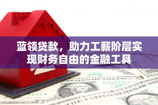 大东蓝领贷款，助力工薪阶层实现财务自由的金融工具