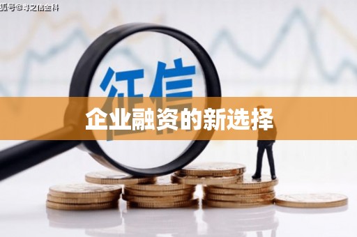 大东企业融资的新选择
