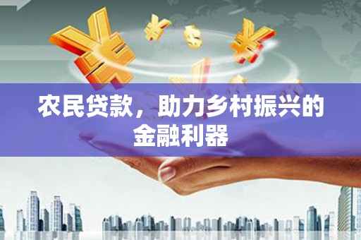 大东农民贷款，助力乡村振兴的金融利器