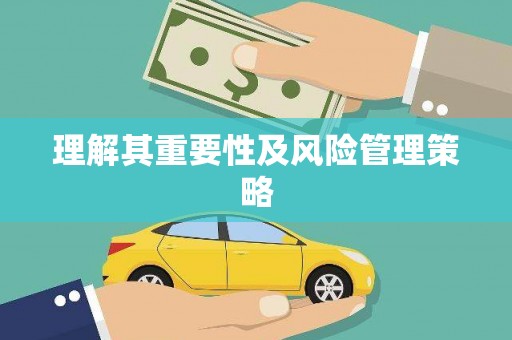 大东理解其重要性及风险管理策略