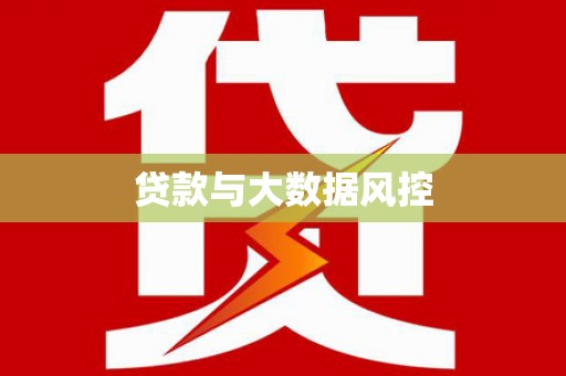 大东贷款与大数据风控