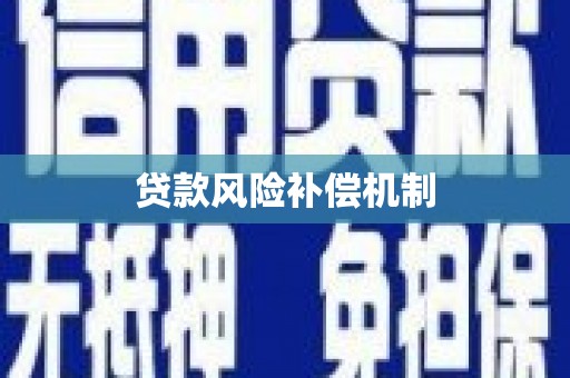 大东贷款风险补偿机制
