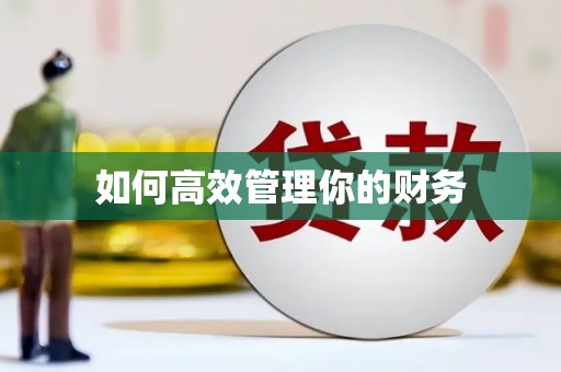大东如何高效管理你的财务