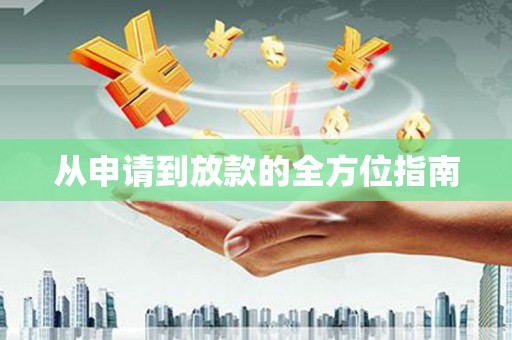 大东从申请到放款的全方位指南