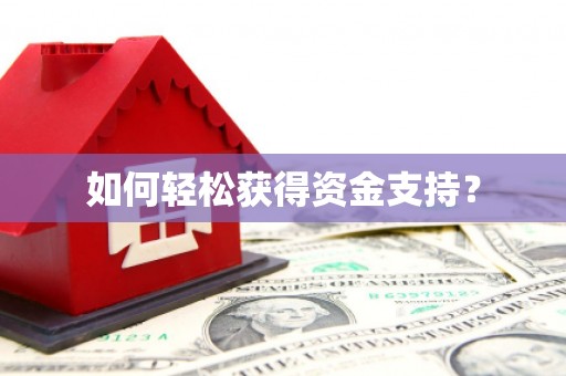 大东如何轻松获得资金支持？